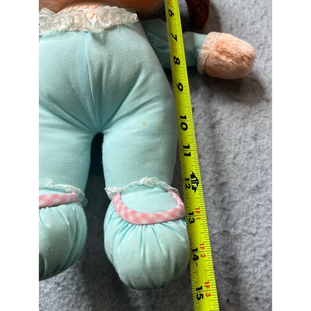 Commonwealth vintage Nite Nite Sleepy‎ Dog Plush Toy Light Blue Pajamas Star Hat